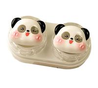 Iuhtrb Lenses Travel Kits Double Compartment Lens Storage Case with Leakproof Design for Secure Lenses Easy Carry Case Travel