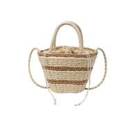 Iuhtrb Lightweight And Delicate Straw Crossbody Bag Shoulder Bags Large Handbag For Nature Loving Women Seeking A Retro Look Retro Woven Handbag