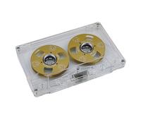 Iuhtrb Lightweight Double Sided Metal Vacant Tape Lovely Bear Pattern Opening 45 Minutes Empty Tape Player Empty