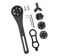 Iuhtrb Mountain Bicycles Extension Holder Computer Handlebars Mount Front Bicycles Computer Adjustable For Cycling Bike Handlebars Stopwatches Mount