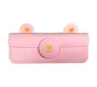 Iuhtrb Silicone Pen Case Pen Holder Cartoon Box Large Capacity Pouches for Women Girl Kid Adult Glasses Case Student Teacher Office Holder