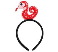 Iuhtrb Soft Fabric Snake Headband For Chinese New Year Parties Comfortable And Stylish Hair Accessory Festival Theme Headwear