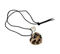 Iuhtrb Sophisticated Heart Necklace Featuring Cord Stylish Vintage Statement Jewelry Trendy Necklace For Various Occasions Stylish Leather