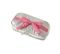 Iuhtrb Student Pencil Bag Lovely Bows Case Large Capacity Pen for Organizing School Supplies Bowknot Bows Organizers Box