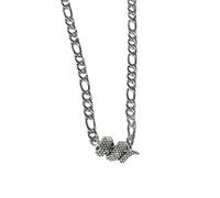 Iuhtrb Stylish Snake Pendant Necklace Fashion Statement Celebration Jewelry For Parties Daily Fashion Accessory
