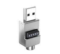 Iuhtrb USB Terminals Block Adapter USB 2.0 Male Plug Connector Module Solderless Screw Replacement For Cable Charging Transfer Data Transfer Adapter