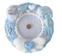Iuhtrb Versatile Lace Badge Holder Brooch Display Tray for Creative Fashionable Women Elegant Accessory Presentation Stand