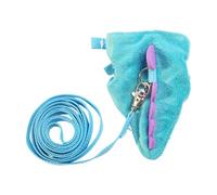 Iuhtrb Vest Type Small Pet Harness And Leash Set Flannel Cloth For Little Pets Puppies And Small Dogs Walking Rope Pet Harness