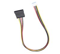 Iuhtrb XH2.5mm To Power Cable 15pin Female To 4pin Female Power Adapter Cable For Easy Connection Of Hard Drives And Disc Connectors