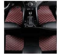 IUHYGUHGTFS 4pcs Custom Leather Car Floor Mats for Jeep Gladiator 2022-2024, All Weather Front Rear Row Waterproof Non-Slip Carpet Floor Matts Car Accessories,E/Coffee