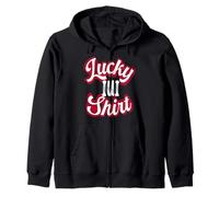 IUI Mom Transfer Day Retro Lucky IUI For Women Men Fertility Zip Hoodie