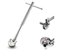 iuiiaii Adjustable Basin Wrench, General Basin Spanner Sink Wrench Plumbing Tools for Fixed Disassembly, Assembly Valves, Faucets, Connecting Pipes, Shower Heads