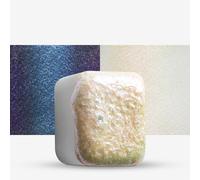 IUILE : Watercolour Paint : Iridescent Colorshift : Shiny Fairy Dust : Half Pan : Blue