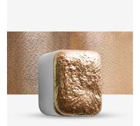 IUILE : Watercolour Paint : Sparkle Gold : Half Pan : Gold 3