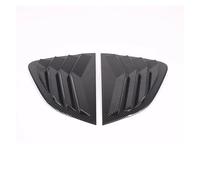 IUIOXCH ABS Matte Black Sticker Car Rear Window Triangle Exterior Shutter Deflector Decoration Modified Accessrories Compatible for Mazda MX-5 2016-2023(Carbon fiber)