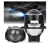 IUKMR 3 Inch Bi LED Projector Headlights Lenses LED Lights Projector 120W 40000LM Diode Headlamp Car Accessories Head Light