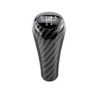 IUKMR Car Gear Stick for BMW 1 3 5 6 Series E46 E53 E60 E61 E63 E65 E81 E82 E83 E87 E90 E91 E92 X1 X3 X5 Chromed Gear Stick Shift Knob Speed Shifter Lever Knob(Carbon Fiber 5 Speed)