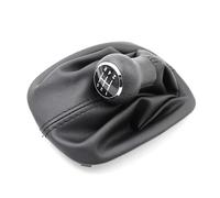 IUKMR Car Gear Stick for VW for Passat B5.5 Plastic knob Leather Boot Car Gear Shift Knob Speed Stick Shift knobs Shifter Lever Knob