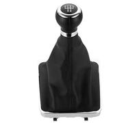 IUKMR Car Gear Stick for VW for Passat B6 B7 2005 2006 2007 2008 2009 2010 2011 2012 2013 2014 2015 Gear Shift Knob Gaiter Boot Cover Collar Shifter Lever Knob(5 Speed A)