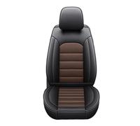 IUKMR Car Seat Cover For VW For Passat B5 B6 B7 B8 For Beetle For Variant Seat Cover Accessories Interior Details Protector Car Interior(A Black coffee 5seat)