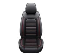 IUKMR Car Seat Cover For VW For Passat B5 B6 B7 B8 For Beetle For Variant Seat Cover Accessories Interior Details Protector Car Interior(Black red 1seat)