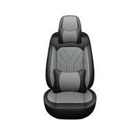 IUKMR Car Seat Cover For VW For Polo For Phideon For Touran For Teramont For Tharu For Golf For Lavida Seat Covers Interior Details Car Interior(B Black gary 5 Seats)
