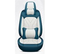 IUKMR Car Seat Cover For VW For Polo For Phideon For Touran For Teramont For Tharu For Golf For Lavida Seat Covers Interior Details Car Interior(B bule white 5 seats)