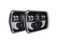 IUKMR For F-550 F-450 E-450 E-350 E-150 For F-250 5X7 7x6 Inch LED Headlight DRL Hi-Low Beam Car H4 Headlamp Rectangle Head Light(2 piece)