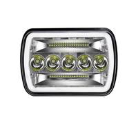 IUKMR For For E-350 For E-250 For Econoline For E-150 Van Truck 5x7 7x6 LED Headlights H6054 H5054 Headlight Assembly(Type A 1 PCS)