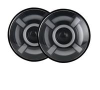 IUKMR For Suzuki For Samurai Headlamp 2x Car 7 Inch Led Headlight Hi/Low H4 Halo Angle Eyes DRL Headlight Assembly(50w Halo light Black V)