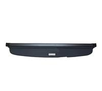 IUKMR Rear Trunk Retractable Parcel Shelf For VW For TOURAN 2006-2015 Privacy Screen Boot Tray Security Shield Shade Storage Curtain(Black)
