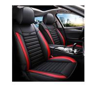 IUKMR Seat Covers For Bmw 3 Series E21 E30 E36 E46 E90 E91 E92 I3 Universal Full Coverage Car Seat Cover(Black Red 5 seat x)