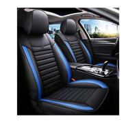 IUKMR Seat Covers For Bmw 3 Series E21 E30 E36 E46 E90 E91 E92 I3 Universal Full Coverage Car Seat Cover(Black Blue 5 seat c)