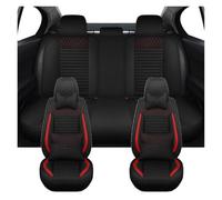 IUKMR Seat Covers For For Focus MK1 MK2 MK3 For Ecosport For Ranger For Fiesta Car Seat Covers Auto Interior Accessories(Black Red)