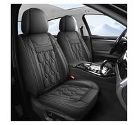 IUKMR Seat Covers For For Focus MK1 MK2 MK3 For Mondeo MK4 For Ranger For Fiesta PU Leather Universal Car Seat Covers(Front Seats-Black)