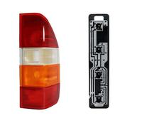 IUKMR Tail Light Assembly For Benz For Sprinter 1995-2006 Car Tail Light Rear Taillight Circuit Board Turn Signal Lamp Brake Stop No Bulbs(Right C)