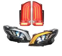 IUKMR Tail Light Assembly For Benz For Vito W447 2016-2021 Halogen Xenon Upgrade Full LED Front Lights Car Headlights + Tail Assembly