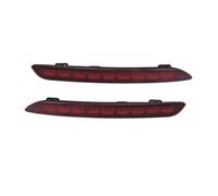 IUKMRT Car Rear Bumper Lights For Accord 2023 2024 LED Bumper Reflector Light Auto Brake Warning Lamp Car Accessories(Red B)