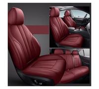 IUKMRT Car Seat Covers Universal For Fit For Accord 7 8 9 10 6 5 For Jazz For HRV For Civic 4d For CRV For Vezel For City For Jade Auto Accessories Custom Luxury(Full Set-Wine Red)