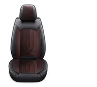 IUKMRT Car Seat Covers Universal For Fit For City For Jazz For Vezel For Civic For CRV For Accord 7 8 Auto Interior Accessories Anti-Slip PU Leather Universal(Stanard-Coffee)