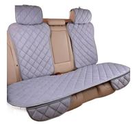 IUKMRT Car Seat Covers Universal Pink Car For Seat Cover For Women Girls Cute Cushion Universal Plush Interior Protection Mat Pad Auto Accessories(Rear Gray)
