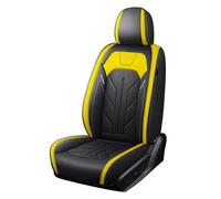IUKMRT For MITSUBISHI For Outlander For ASX For Eclipse For Lancer For Pajero For Sport For Zinger For Galant Car Seat Cover Car Seat Cover Set(Black Yellow)