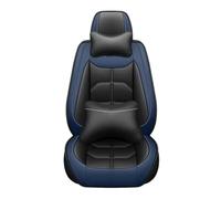 IUKMRT For TOYOTA For Auris For Avensis For Crown For 4Runner For Harrier For FJ For Cruiser For Mark X For Premio Car Seat Cover Car Seat Cover Set(Black Blue 5 Seat K)