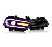 IUKMRT Headlights Assembly 1 Pair For Dodge For Charger 2011-2014 LED Head Lamp Car Tuning Light Parts Car Styling Car Headlight Assembly Front Light Assembly