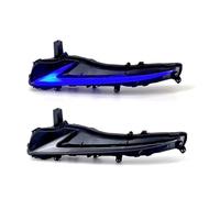 IUKMRT Headlights Assembly 1 Pair For Lexus IS300 Car Headlight Assembly Day Running Light LED Flowing Water Headlights Flicker DRL HeadLamp Front Light Assembly(RHD Version)
