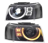 IUKMRT Headlights Assembly For Land For Rover For Freelander 2 2010-2015 LED Headlight DRL Projector Lens Headlights Accessories Car Styling Head Lamp Front Light Assembly(2010-2012)