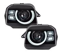 IUKMRT Headlights Assembly For Suzuki For Jimny LED 2007 2008 2009 2010 2011 2012 2013 2014 2015 Led DRL Turn Signal Lights Head Lamp Assembly Headlights Front Light Assembly