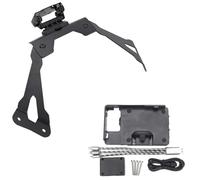 IUKMRT Motorcycle Holder Bracket For KAWASAKI J300 J 300 2013 2014 2015 2016 2017 2018 2019 2020 2021 Motorcycle GPS Navigation Handlebar Bracket Black(D)