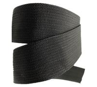 IULGFSC Nylon Webbing， Webbing Strap - Heavyweight Polypropylene 9.1 m/lot(Black,50MM)