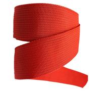 IULGFSC Nylon Webbing， Webbing Strap - Heavyweight Polypropylene 9.1 m/lot(Red,50MM)